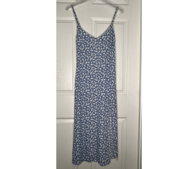 Reformation Floral Midi Dress Sz 2 - Picture 11 of 12